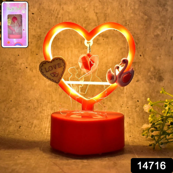 Heart - Shaped Decorative Love Showpiece (1 Pc) - Justgrabit Inc.