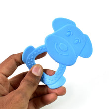 Silicone Baby Teether Pack of 1 (Mix Design & Color) - justgrabit.in | Just Grab It