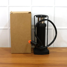 Compact Mini Foot - Operated Air Pump with Hose & Locking Valve Head - justgrabit.in | Just Grab It