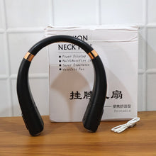Premium USB Rechargeable Fashion Neck Fan with Digital Display (1 Pc) - justgrabit.in | Just Grab It