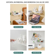 Multifunctional Elephant - Shaped Wall Shelf – No - Punch Mini Organizer for Kitchen, Bathroom & Bedroom - justgrabit.in | Just Grab It
