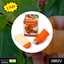 1 Pair V Thumb Cutter with Box – Handy Peeler for Fruits & Vegetables, Kitchen Tool for Home & Office Use - Justgrabit Inc.