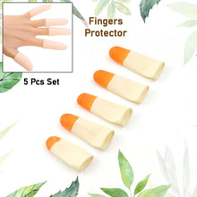 Finger Caps, Silicone Finger Protectors Sleeves (Finger Cots / 5 Pcs Set) - justgrabit.in | Just Grab It
