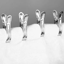 Stainless Steel Clothes pins Beach Towel Clips (10 Pcs Set) - Justgrabit Inc.