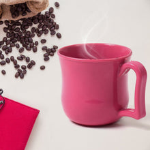 Premium Plastic Coffee / Tea Cups / Mug with Handle (1 Pc / Loose / Mix Color) - justgrabit.in | Just Grab It