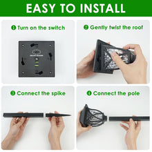 Solar Pathway Lights Outdoor Garden Lights (2 Pcs Set) - justgrabit.in | Just Grab It