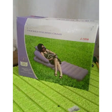2 in 1 Air Mattress & Lounger, Portable Inflatable Mattress Air Sofa With Air Hand Pump (175×75 cm) - justgrabit.in | Just Grab It