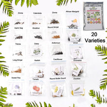 20 Varieties of Vegetable & Flower Seeds Combo (1 Pkt. / 20 Varieties) - Justgrabit Inc.
