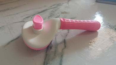 Self - Cleaning Slicker Brush for Dogs & Cats (1 Pc) - justgrabit.in | Just Grab It