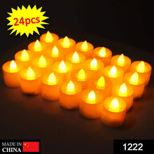 Festival Decorative - LED Tealight Candles, Diwali (White, 24 Pcs) - Justgrabit Inc.