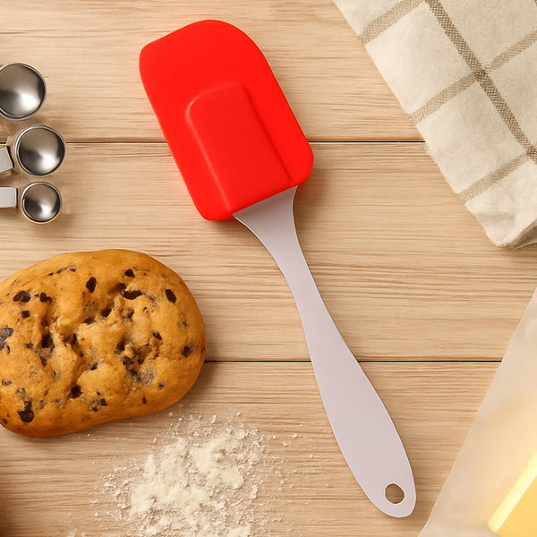 Silicone Cooking Spatula for Baking (1 Pc / 18 Cm) - justgrabit.in | Just Grab It
