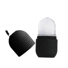 Face Ice Roller Massager for Swelling & Puffiness Reduction (Black) - justgrabit.in | Just Grab It