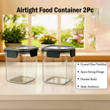 Apex Press N’ Lock Airtight Food Storage Container Set (2Pc/900ml) Approx - justgrabit.in | Just Grab It