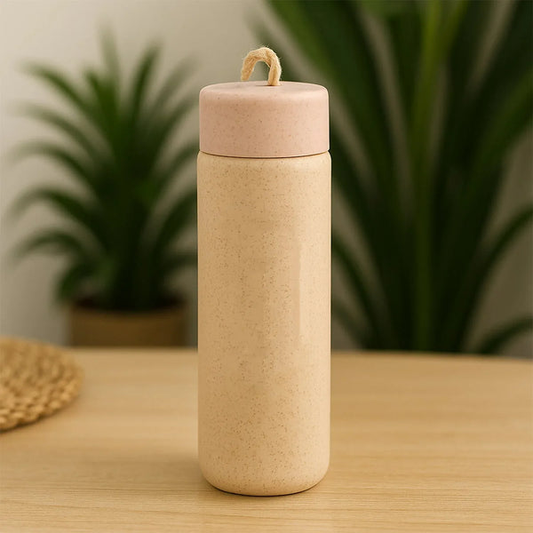 350ml Leak Proof Glass Water Bottle - Hot & Cold, BPA Free, Travel - Justgrabit Inc.