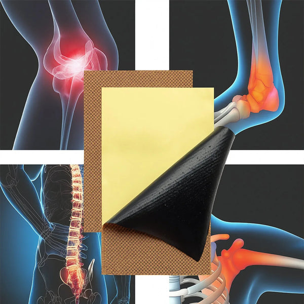 Ant Pain Relief Patch - Pack of 8 Patches | Instant Relief from Muscular Pain & Joint Pain| Natural Pain Relief Patches | Powerful Pain Relief, No Side Effects - Justgrabit Inc.
