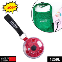 Reusable Grocery Bag, Fordable and Portable Shopping Bag, Nylon Grocery Bag Roll Up in Small Case - Justgrabit Inc.