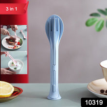 3 in 1 Reusable Spoon, Knife Forks Tableware, Spoon (3 Pcs Set) - justgrabit.in | Just Grab It