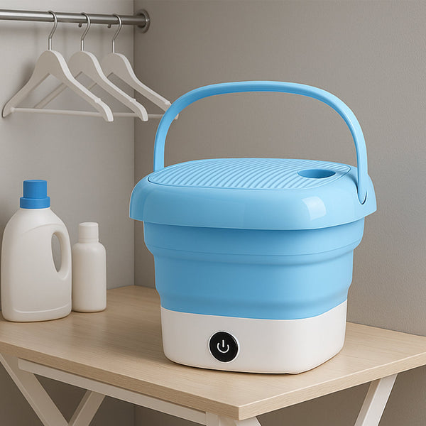 Portable Washing Machine and Dryer Combo, for Underwear, Socks, Baby Clothes, - justgrabit.in | Just Grab It