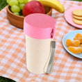 Travel Coffee Cup Portable Water Bottle Wheat Straw Coffee Tea Mug Coffee Mug with Lids for Coffee Tea (300 ML Approx) - Justgrabit Inc.