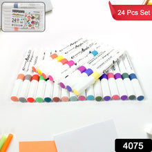 Fancy Art Markers, 24 Colours Double - ended Art (24 Pcs Set) - justgrabit.in | Just Grab It
