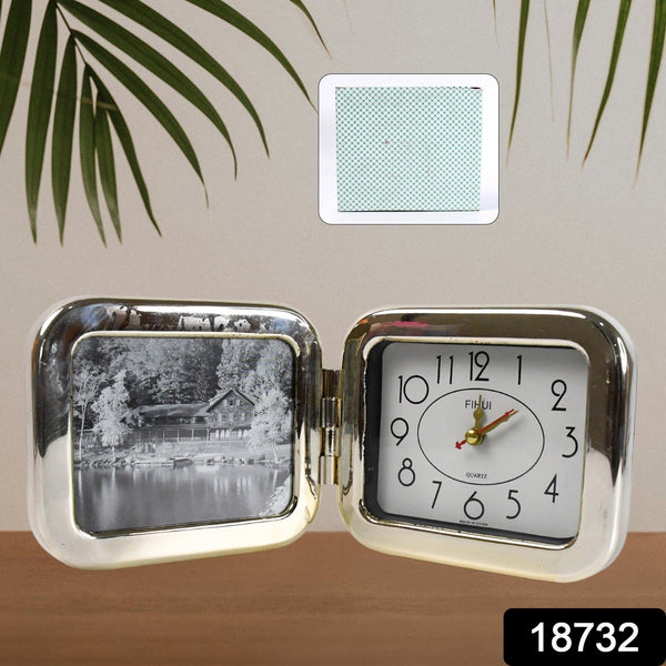 Plastic Foldable Desk Clock (1 Pc / With Box) - justgrabit.in | Just Grab It