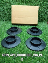 Furniture Vibration Pads - 4 - Piece Set for Table & Stool Support at Home & Office - Justgrabit Inc.