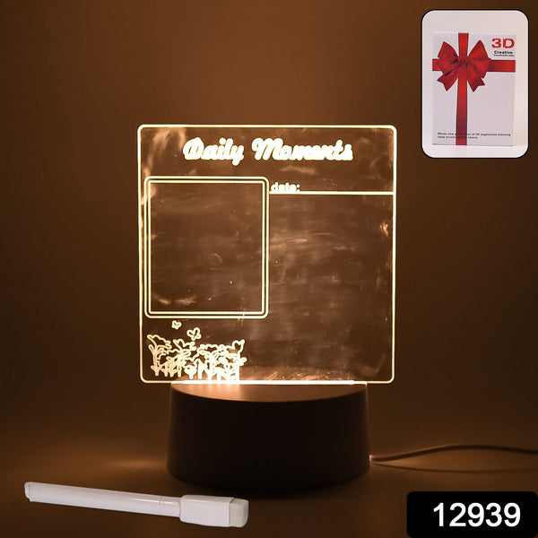 Creative Visualization Lamp 3 D Acrylic Decorative Lamp (1 Pc) - justgrabit.in | Just Grab It