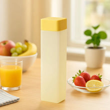 Square Plastic Water Bottle - 1000ml Leakproof BPA - Free Container for Office, Gym & Home (1 pc) - Justgrabit Inc.