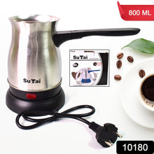 Coffee Pot, Coffee Maker, 800ml Even Heating Tea Maker Kettle (1 Pc) - justgrabit.in | Just Grab It