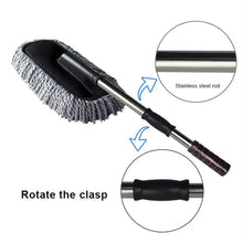 Car Duster, Long Retractable / Soft / Non - Slip / Handle Multipurpose Microfiber Wash Brush Vehicle Interior and Exterior Cleaning Kit with for Car, Boats or Home - justgrabit.in | Just Grab It