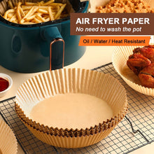 Round Air Fryer Disposable Paper Liner (50 Pcs Set / 160mmx45mm) - justgrabit.in | Just Grab It