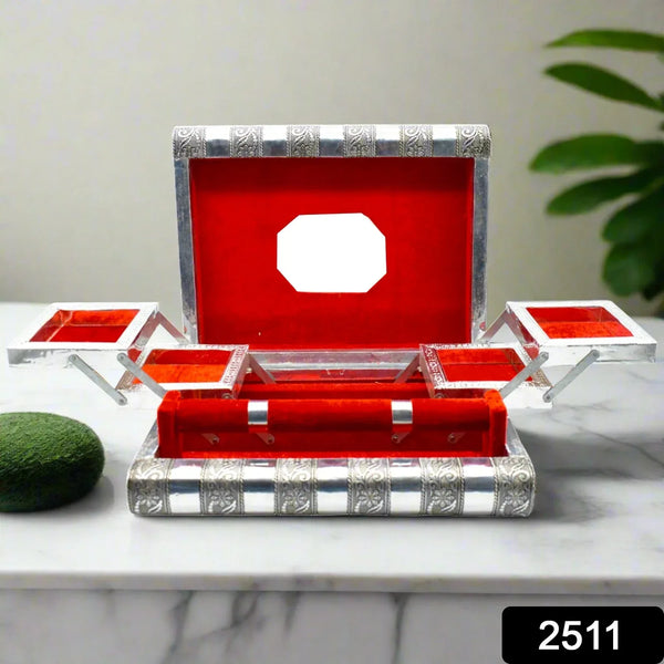 Wooden Jewellery Organizer Multi Purpose Box Bangle Box - Justgrabit Inc.