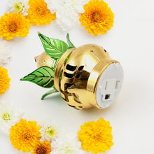 Gold Plated Eco - Friendly LED Kalash for Pooja Mandir, Ganesh (1 Pc / Multicolor LED) - justgrabit.in | Just Grab It