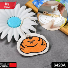 Cartoon Wood Pulp Sponge for Dishwashing Absorbent Cleaning Pad - justgrabit.in | Just Grab It