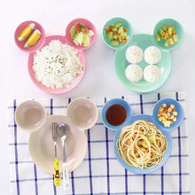 Mickey Mouse Shape Plates for Kids, BPA Free, & Unbreakable Children’s Food Plate, Kids Bowl, Fruit Plate, Baby Cartoon Pie Bowl Plate, Tableware (1 Pc) - Justgrabit Inc.