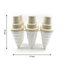Ice Candy Maker Mold for Ice Cream at Home or Restaurants (6 Pc) - Justgrabit Inc.