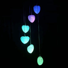Solar Powered Wind Chimes with Lights: Outdoor Garden Decor (6 LED) - Justgrabit Inc.