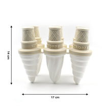Ice Candy Maker Mold for Ice Cream at Home or Restaurants (6 Pc) - justgrabit.in | Just Grab It