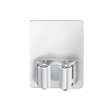 Stainless Steel Mop Broom Holder Organizer, With Glue 6gm Adhesive Wall Mounted Mop Organizer Storage Rack Clip Heavy Duty Broom Hanger for Laundry Room Garden Tool Holder Bathroom Accessories (1 Pc) - Justgrabit Inc.