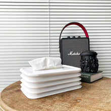 Simple Silicone Tissue Holder – Cube/Cylinder Tissue Box for Bathroom, Office, Car & Bedroom - Justgrabit Inc.