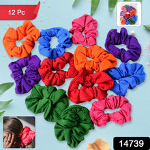 Set of 12 Premium Elastic Hair band Stylish Hair Accessories - Justgrabit Inc.