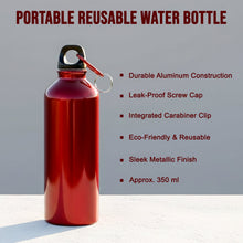 Portable Reusable Water Bottle (Approx. 350 ml) - justgrabit.in | Just Grab It