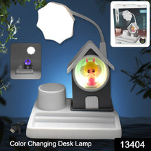 Cute Cartoon Home Design LED Desk Light with Plastic Base, Multi - Color (1 Pc) - justgrabit.in | Just Grab It