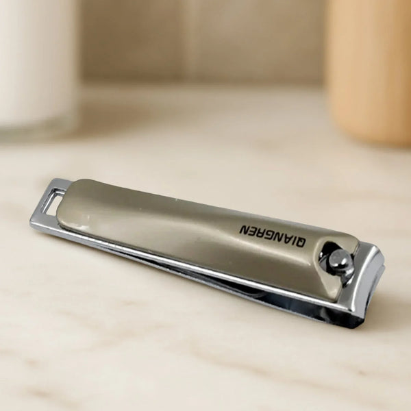 Stainless Steel Folding Portable Large Nail Clippers with Nail File (1 Pc) - justgrabit.in | Just Grab It