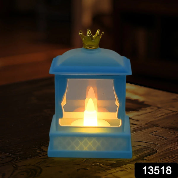 Acrylic Battery Operated Mini Square LED Lantern, Diwali (1Pc) - justgrabit.in | Just Grab It