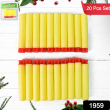 Refill Bullet Darts Soft Round Head Blasters Kids Toy for Gun (20 Pcs Set) - justgrabit.in | Just Grab It