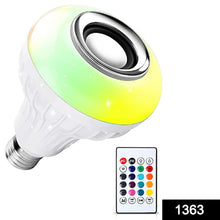 Wireless Bluetooth Sensor 12W Music Multicolor LED Bulb with Remote Controller - Justgrabit Inc.