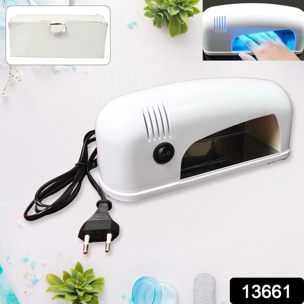9W LED UV Lamp Nail Dryer Gel Nail Lamp Nail Curing Lamp (1 Pc) - justgrabit.in | Just Grab It
