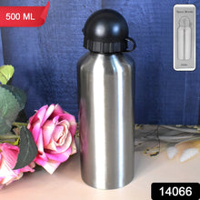 Aluminium Sports Water Bottle Look for Sports Gym (Capacity 500 ML Approx) - justgrabit.in | Just Grab It