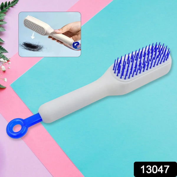 Self - Cleaning Hairbrush – Anti - Static, Detangling, Rotating Massage Comb, Hair accessories - Justgrabit Inc.